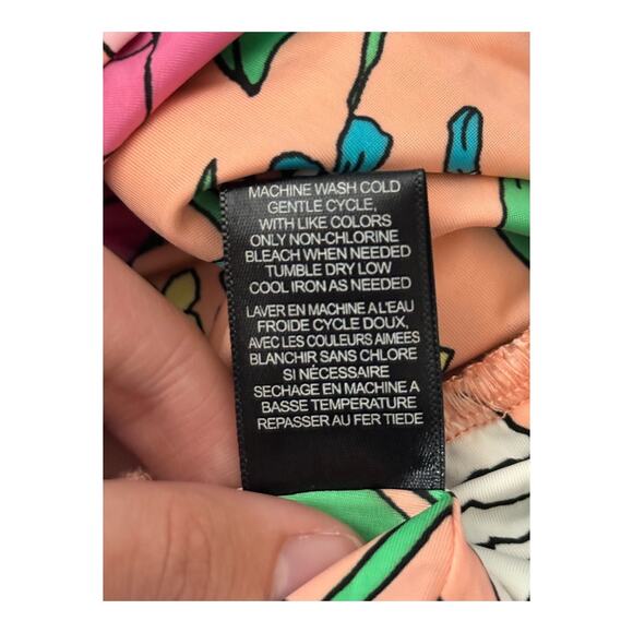 AFRM bodysuit Rosa Wrap Halter floral size Small S - Picture 5 of 7